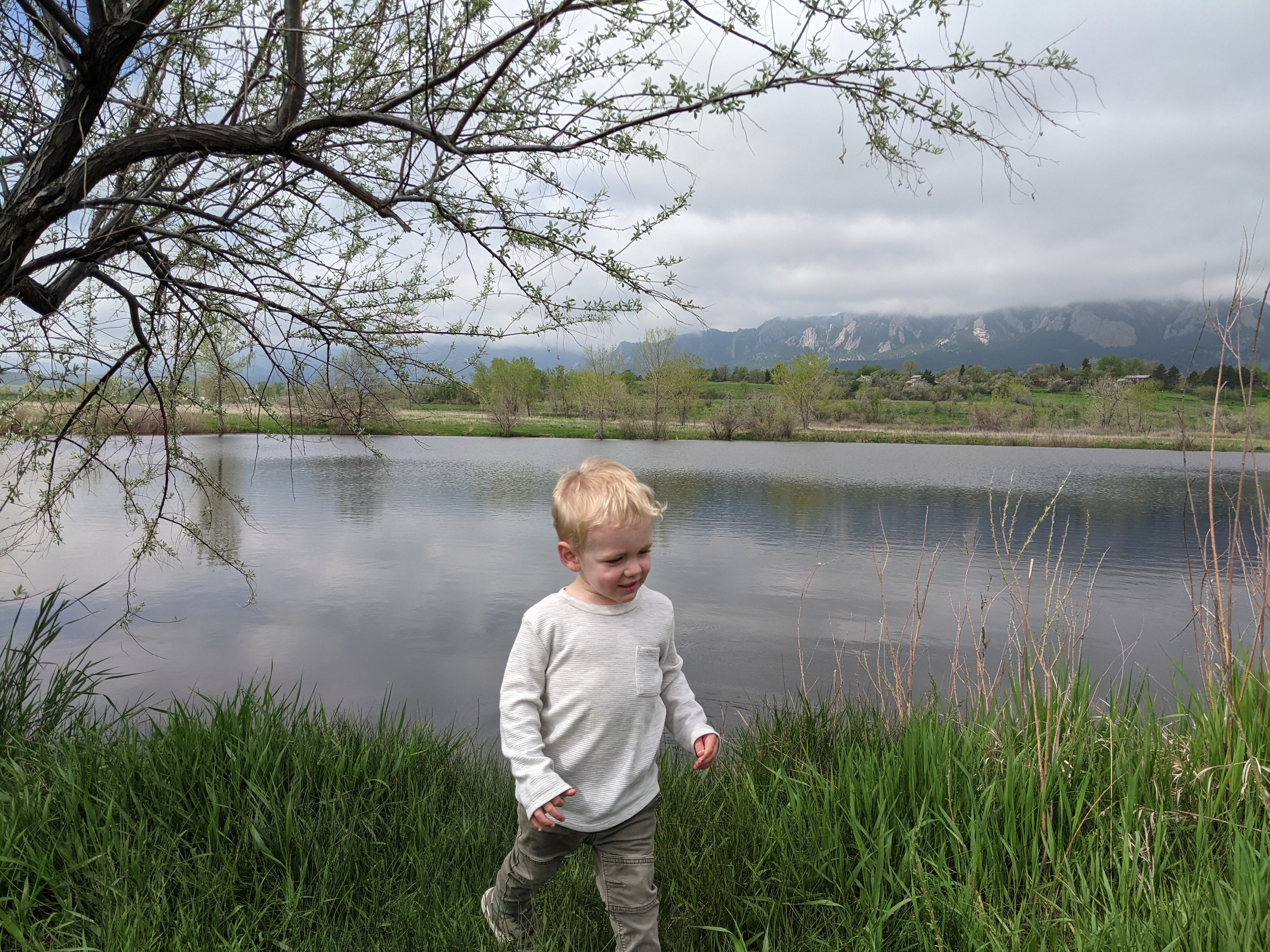 Owen by the lake